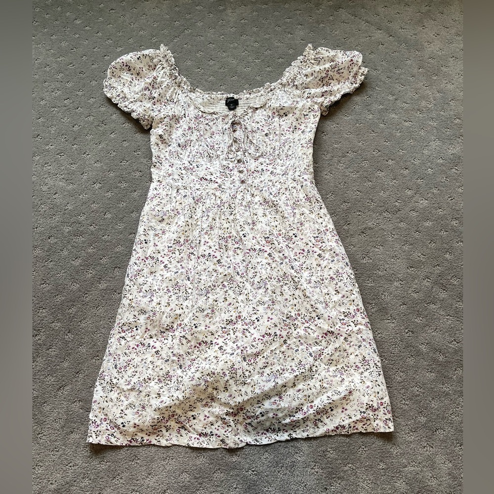 J. Crew Floral Print Baby Doll Mini Dress Size 0